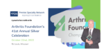 PSN Supports The Arthritis Silver Celebration 2022