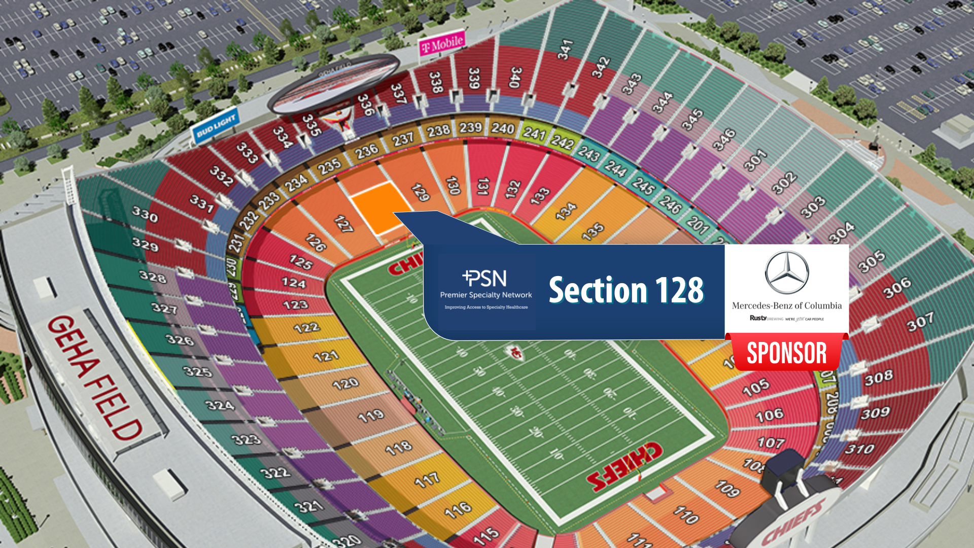 KC Stadium Seating